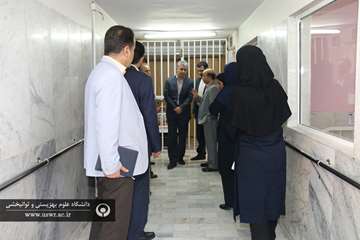 بازدید مدیرکل منابع انسانی وزارت بهداشت از مرکز رازی